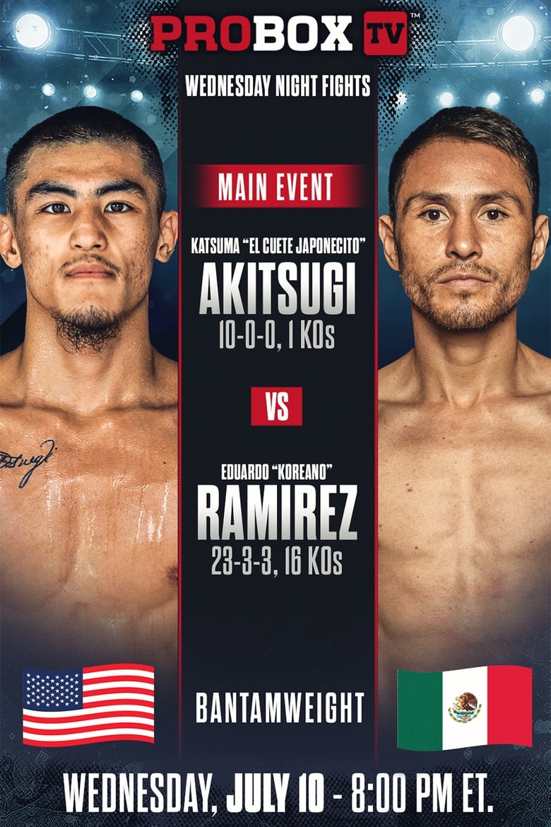 Poster of Katsuma Akitsugi vs. Eduardo Ramirez