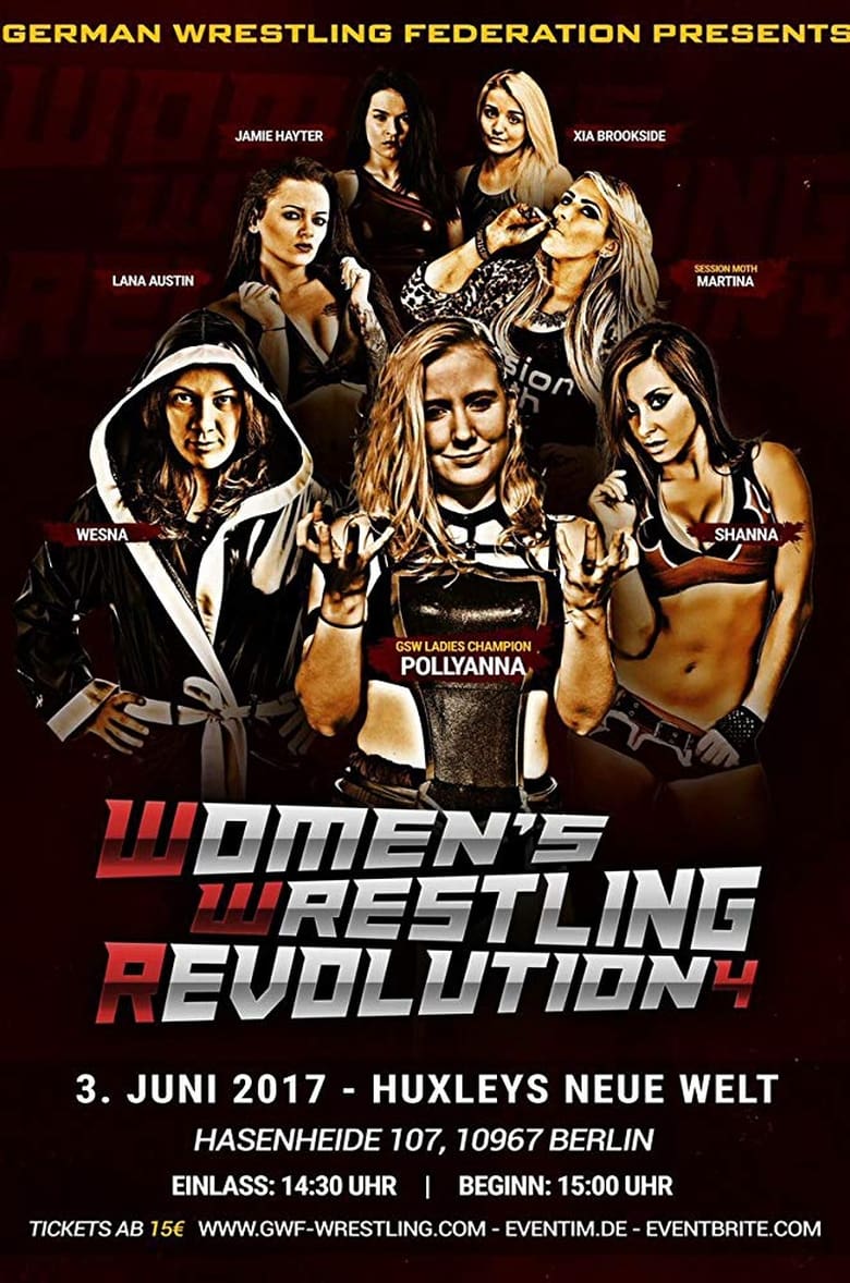 Poster of GWF Women's Wrestling Revolution 4