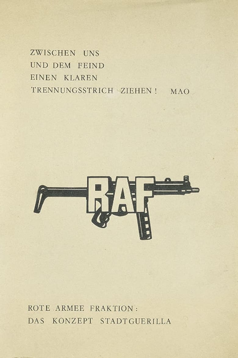 Poster of The RAF: The Red Army Fraction