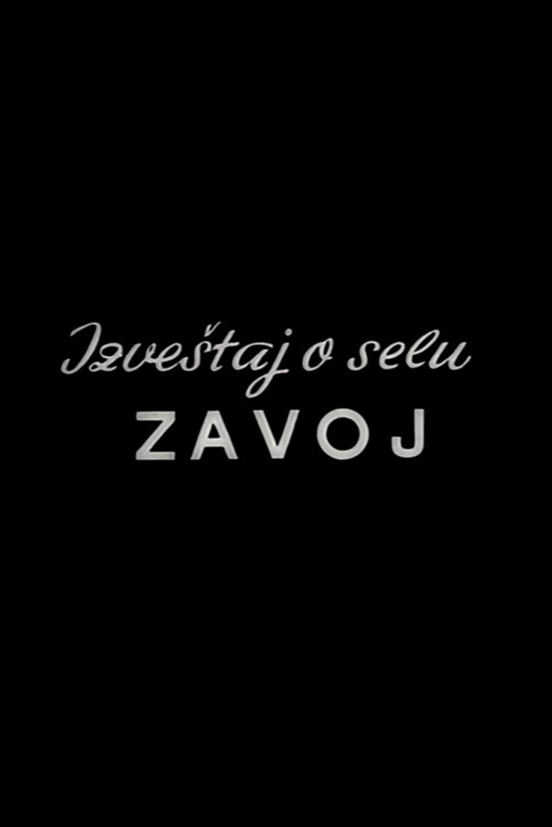 Poster of Report from the Zavoj Village