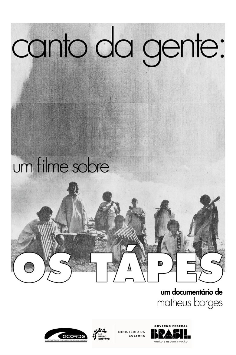 Poster of Canto da gente: um filme sobre os Tápes