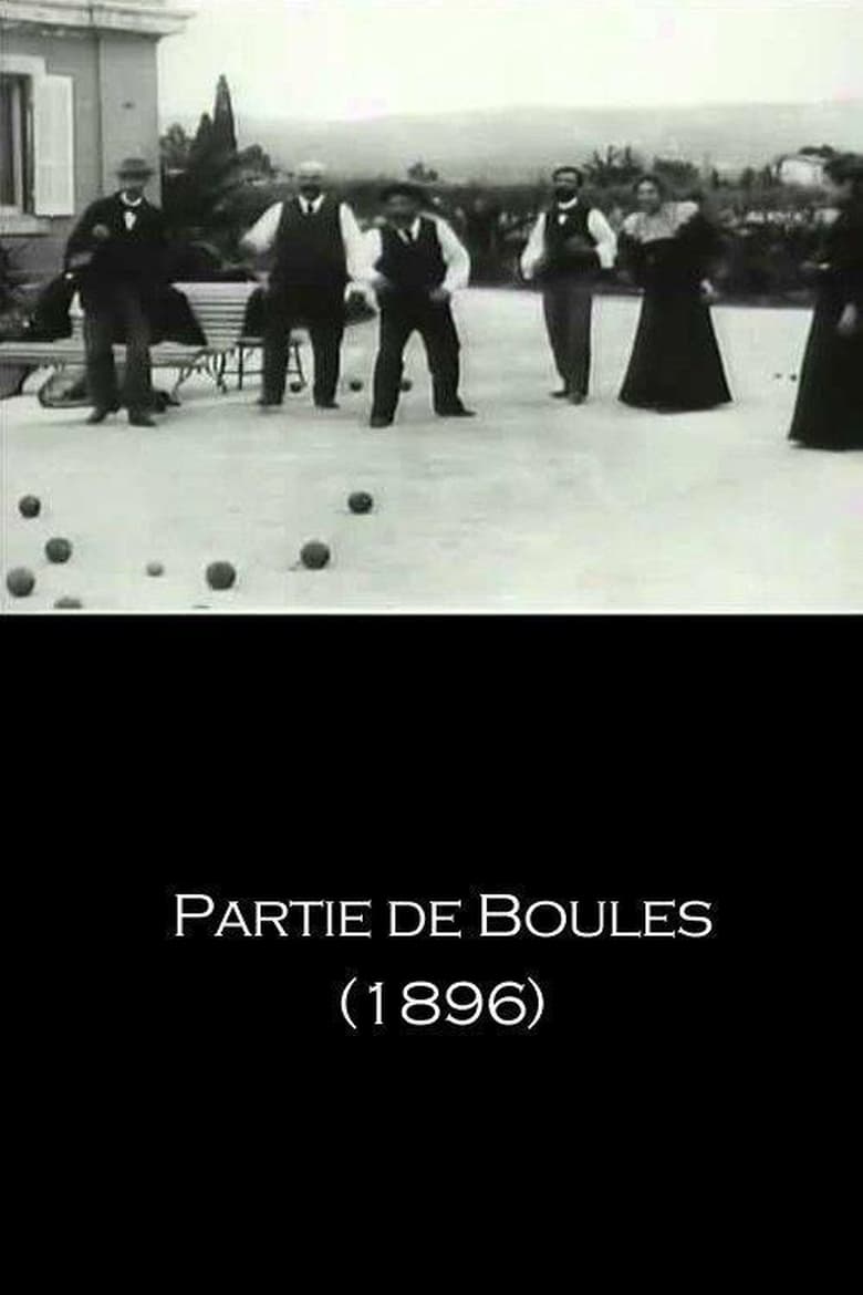 Poster of Partie de boules