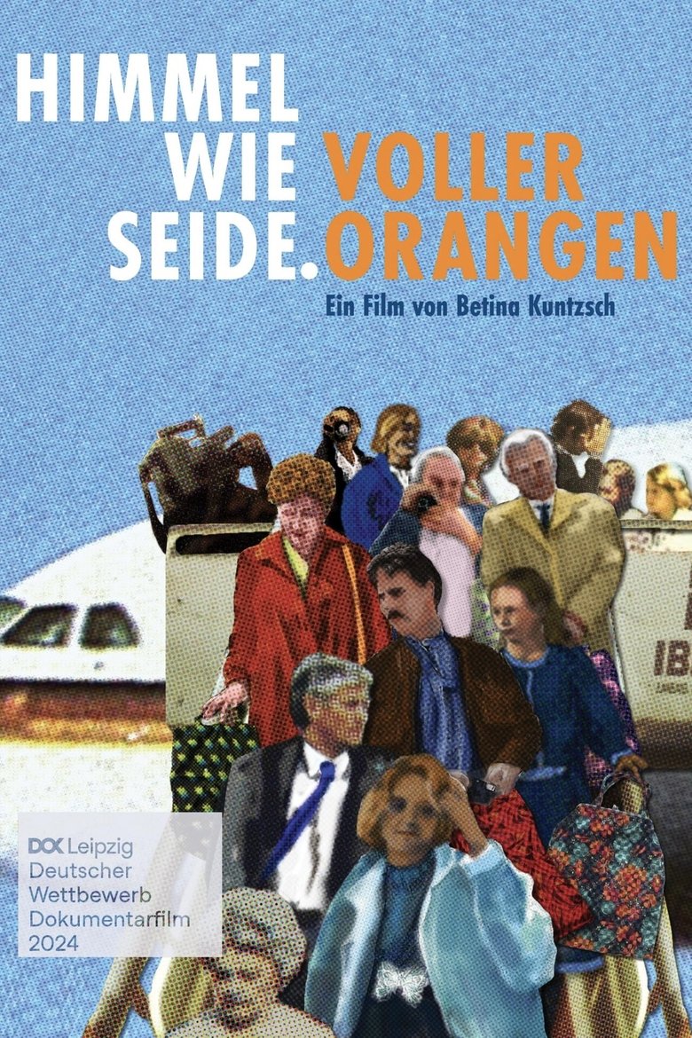 Poster of Sky like Silk. Full of Oranges