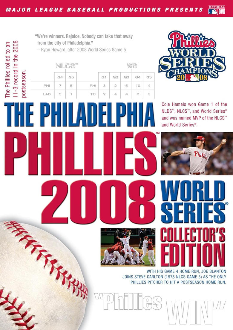 Poster of Philadelphia Phillies 2008 World Series Collector's Edition