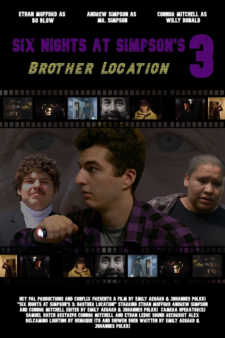 Poster of Six Nights at Simpson's 3: Brother Location