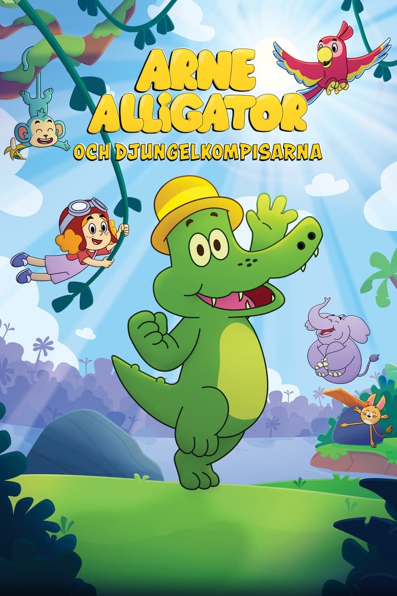 Poster of Arne Alligator och djungelkompisarna