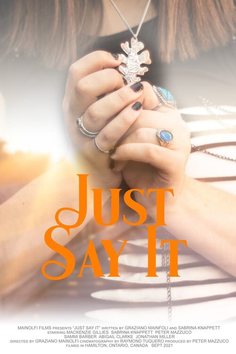 Poster of Just Say It