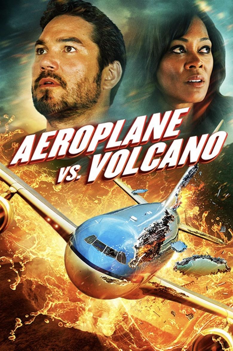 Poster of Airplane vs Volcano