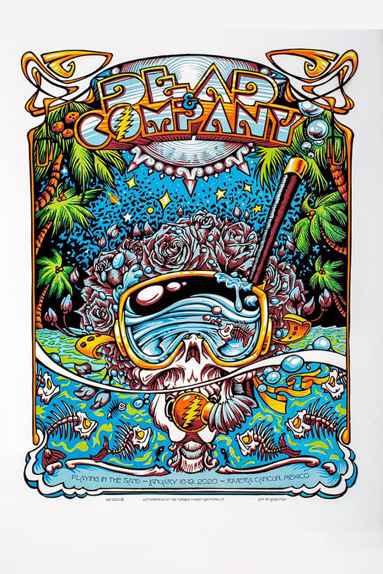 Poster of Dead & Company: 2020-01-18 Moon Palace, Cancun, MX