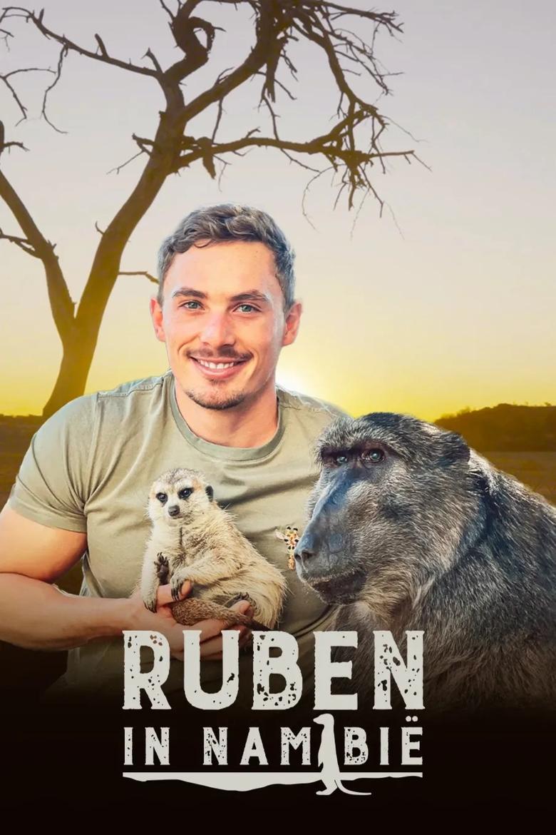 Poster of Ruben in Namibië