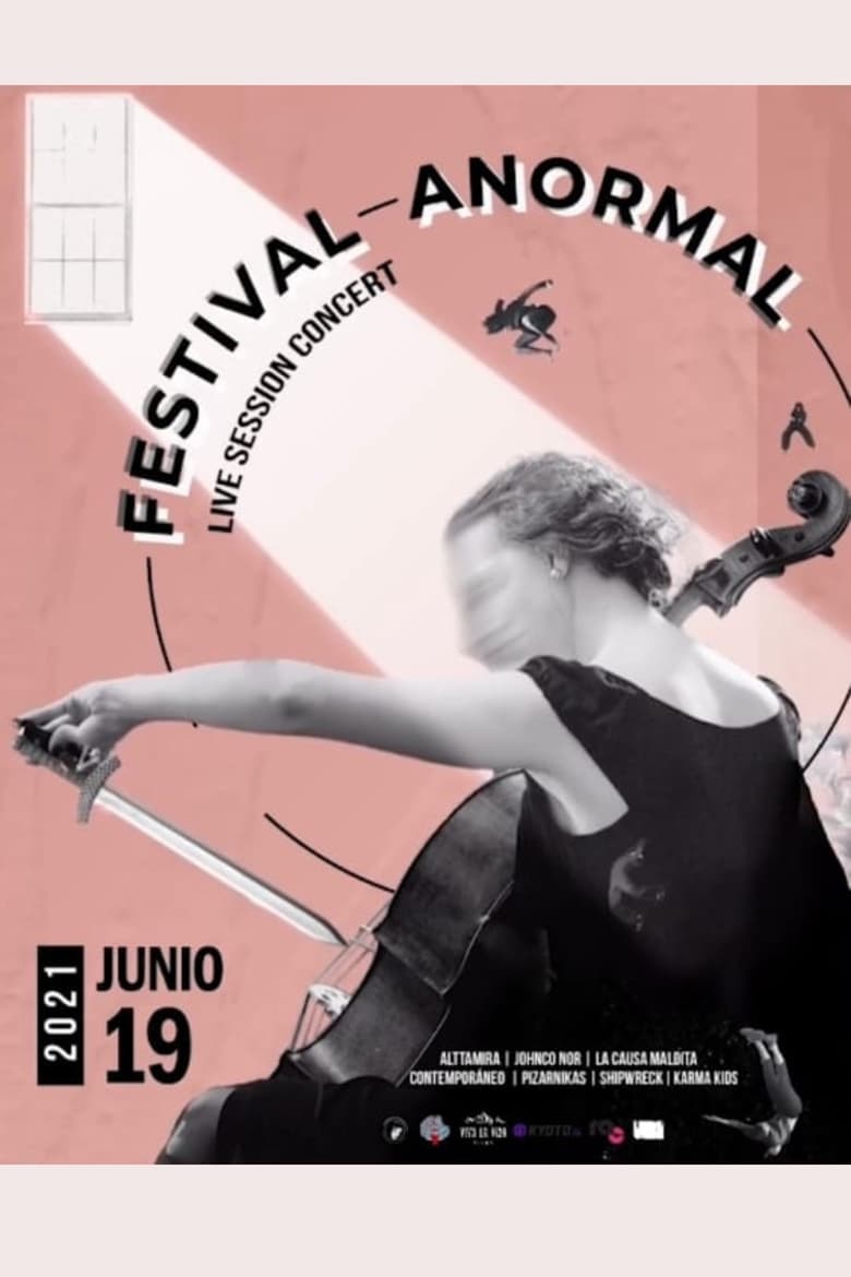 Poster of Festival Anormal I Live Session Concert 2021