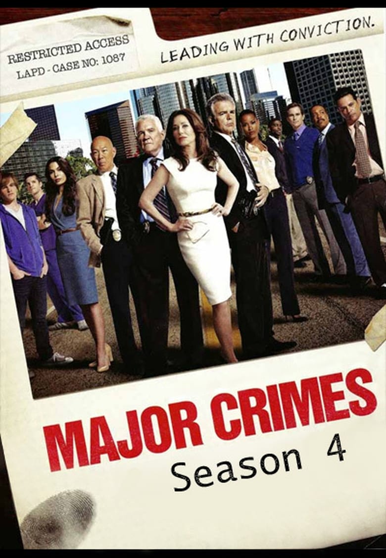 Poster of Episodes in Major Crimes - Season 4 - Season 4