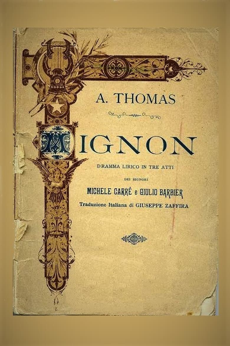 Poster of Mignon - Théâtre Impérial de Compiègne