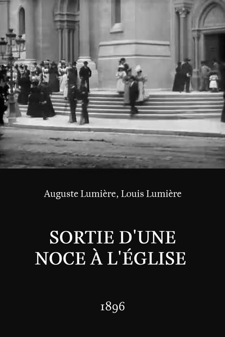 Poster of Sortie d'une noce à l'église