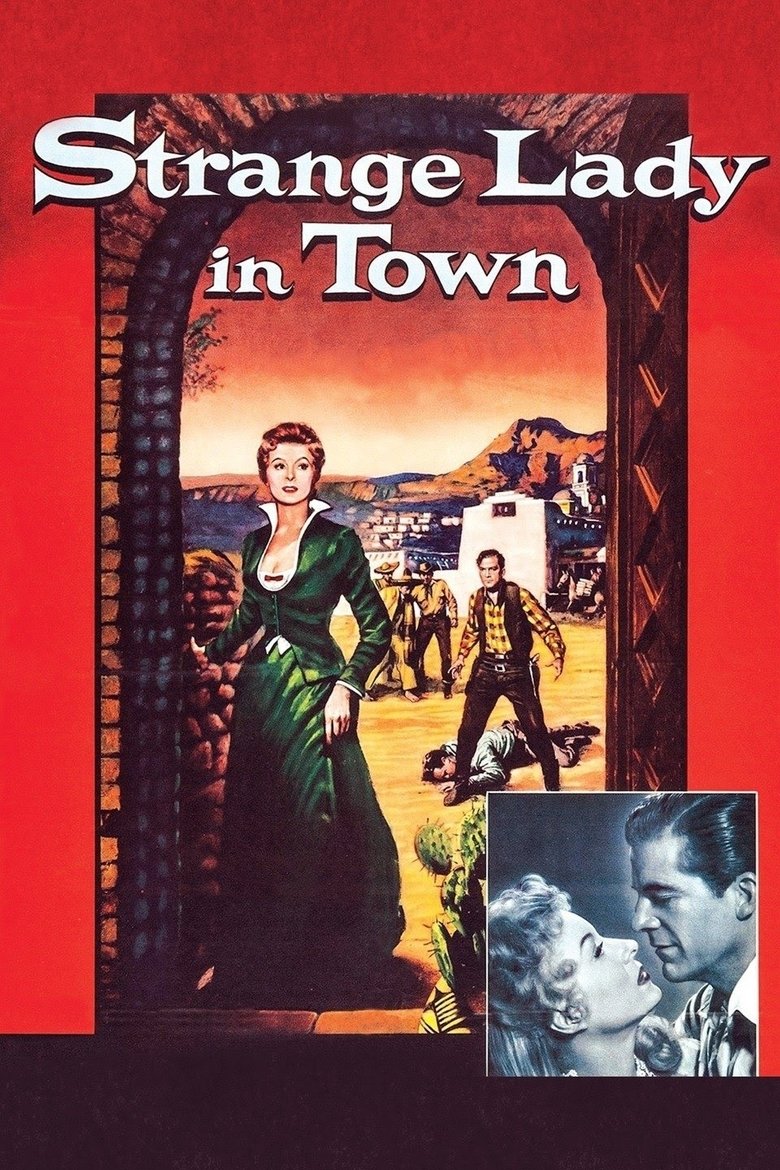 Poster of Strange Lady in Town