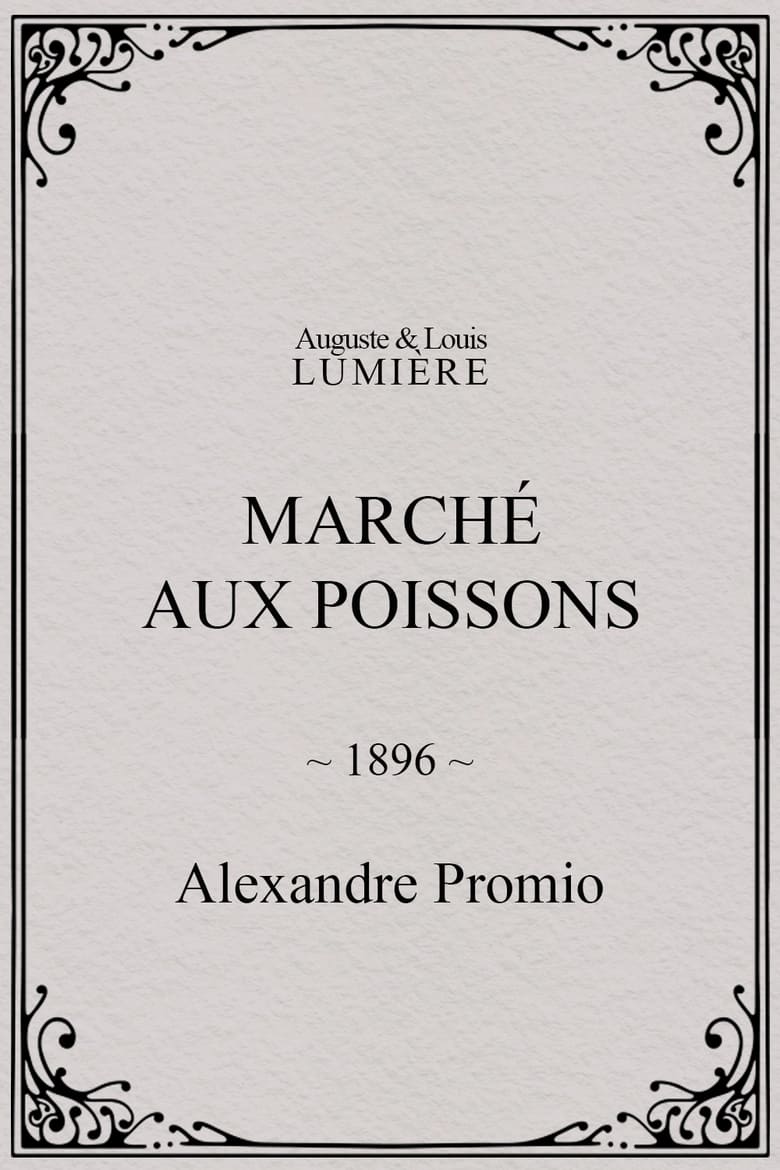 Poster of Marché aux poissons