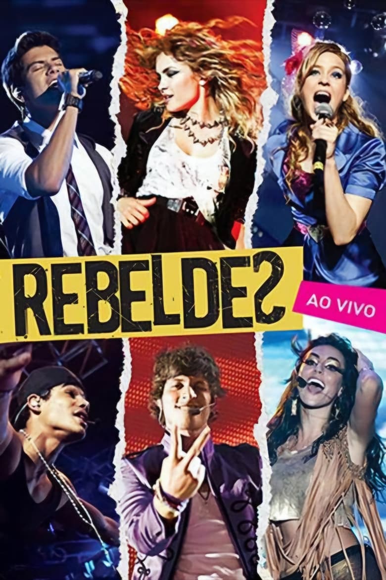 Poster of Rebeldes: Ao Vivo