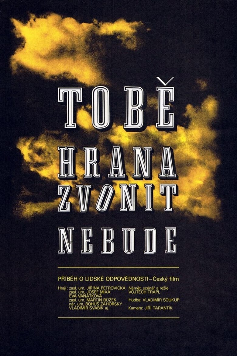 Poster of Tobě hrana zvonit nebude