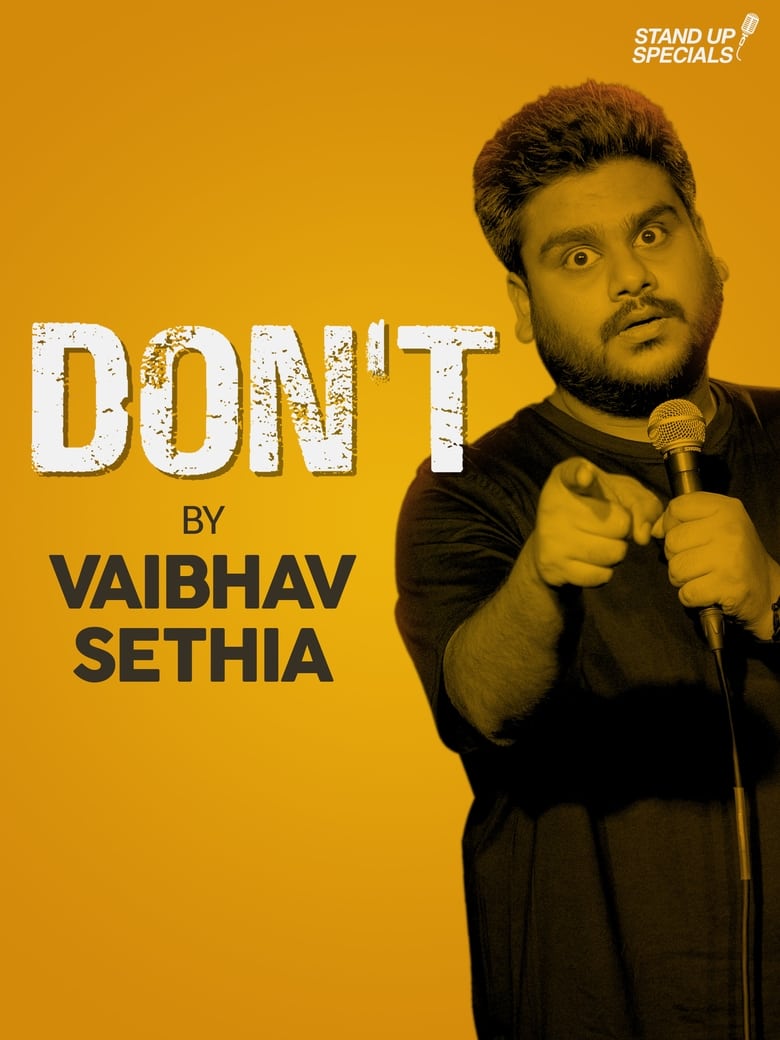 Poster of Vaibhav Sethia: Don't