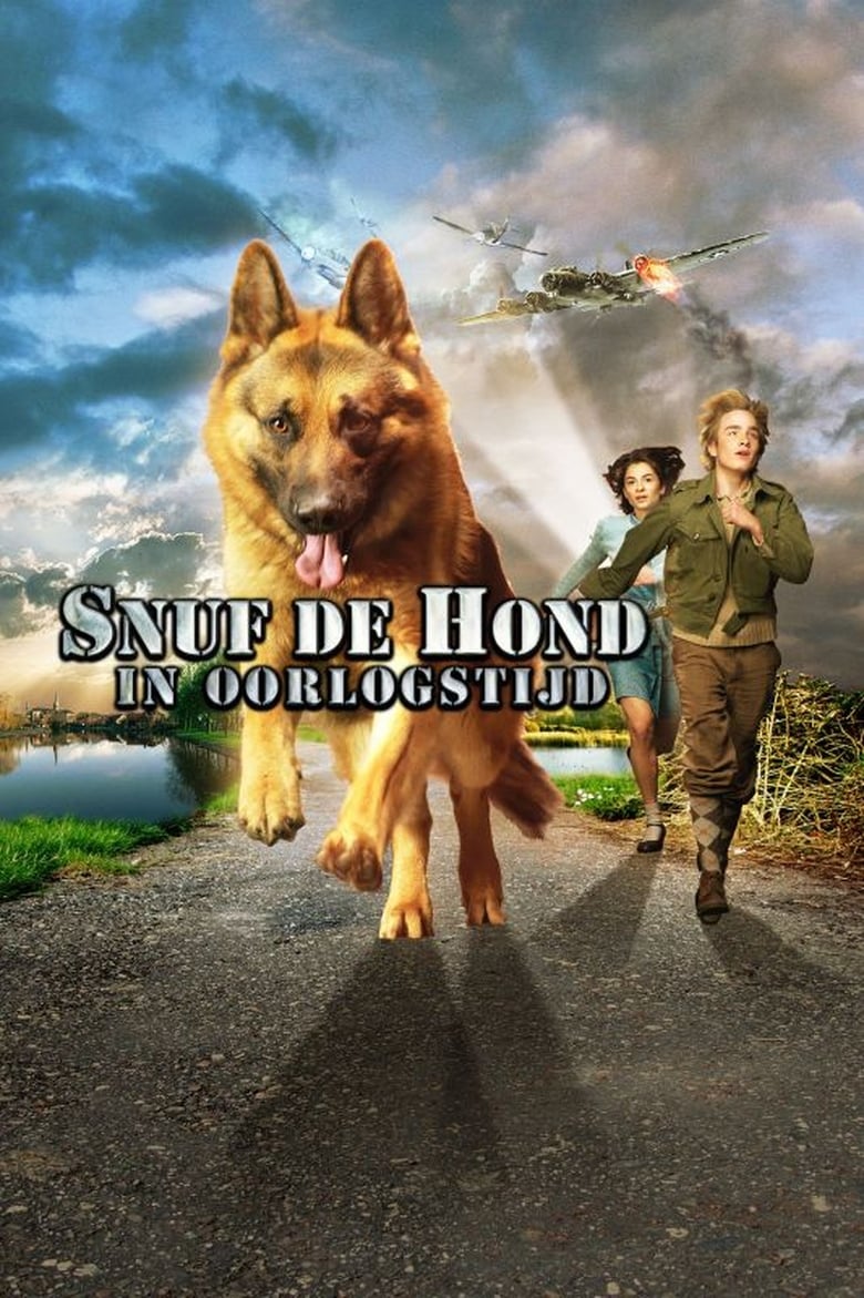 Poster of Snuf de hond in oorlogstijd