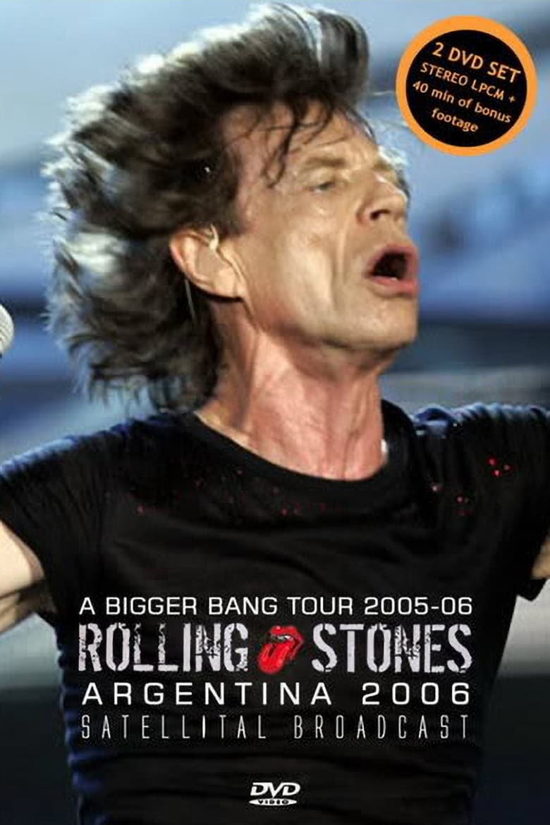 Poster of The Rolling Stones - A Bigger Bang: Live in Argentina