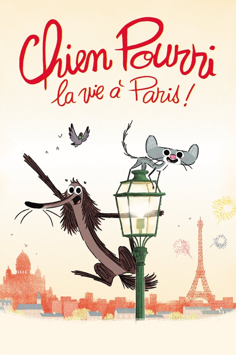 Poster of Stinky Dog, Happy Life in Paris!