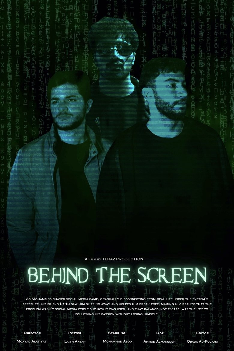 Poster of Behind The Screen