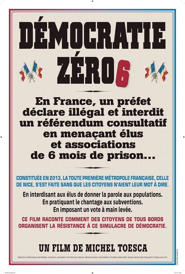 Poster of Démocratie Zéro6