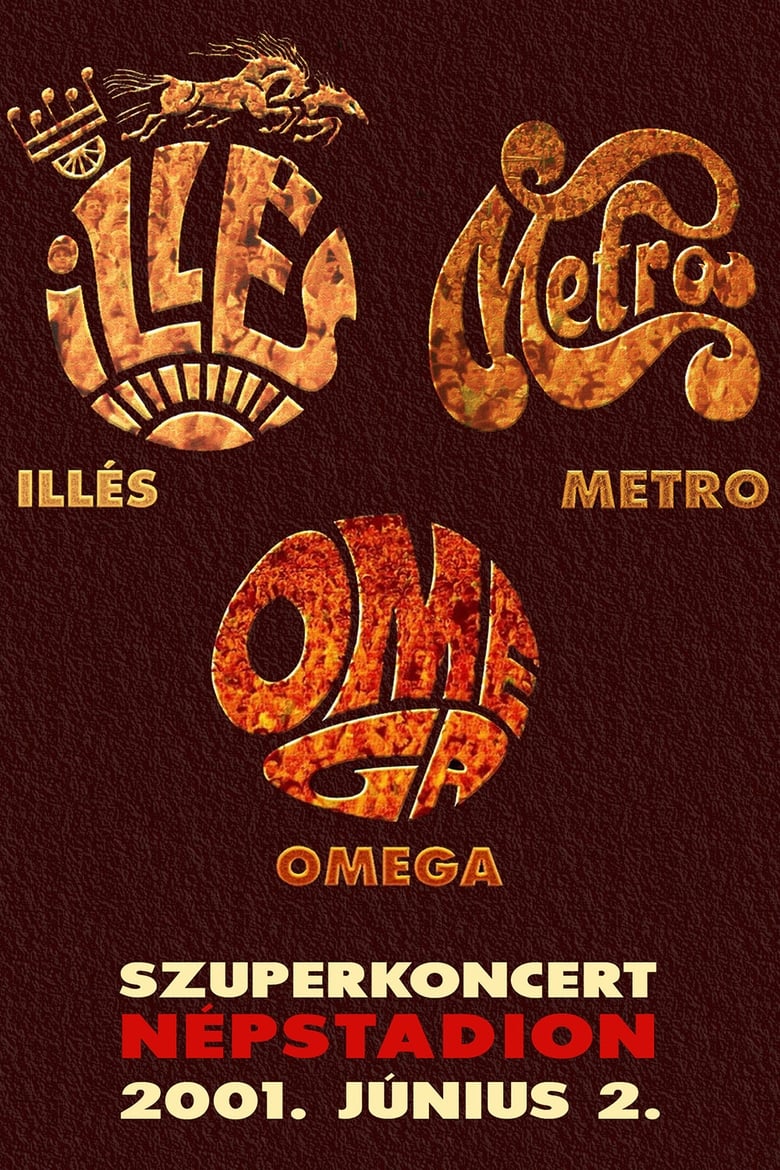 Poster of Szuperkoncert: Illés - Metro - Omega