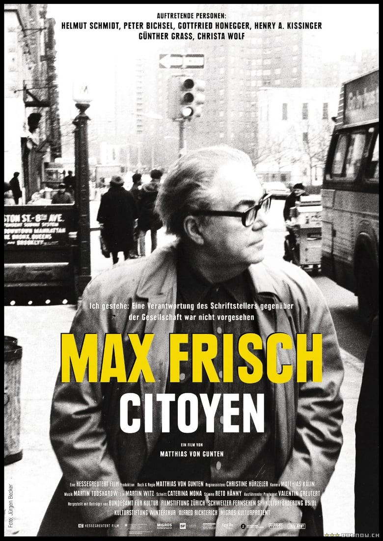 Poster of Max Frisch, Citoyen