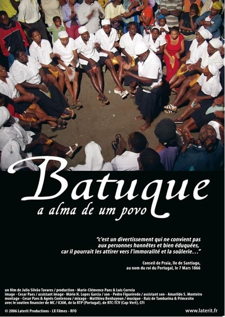 Poster of Batuque, the Soul of a People