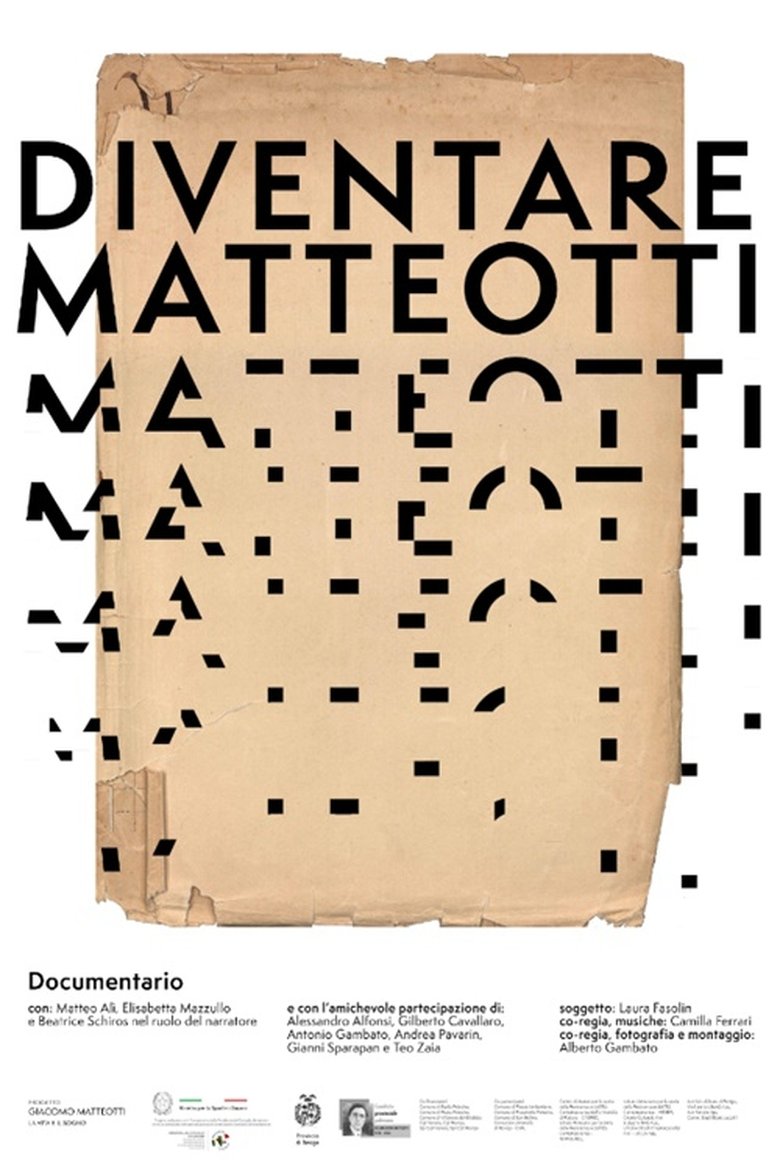 Poster of Diventare Matteotti