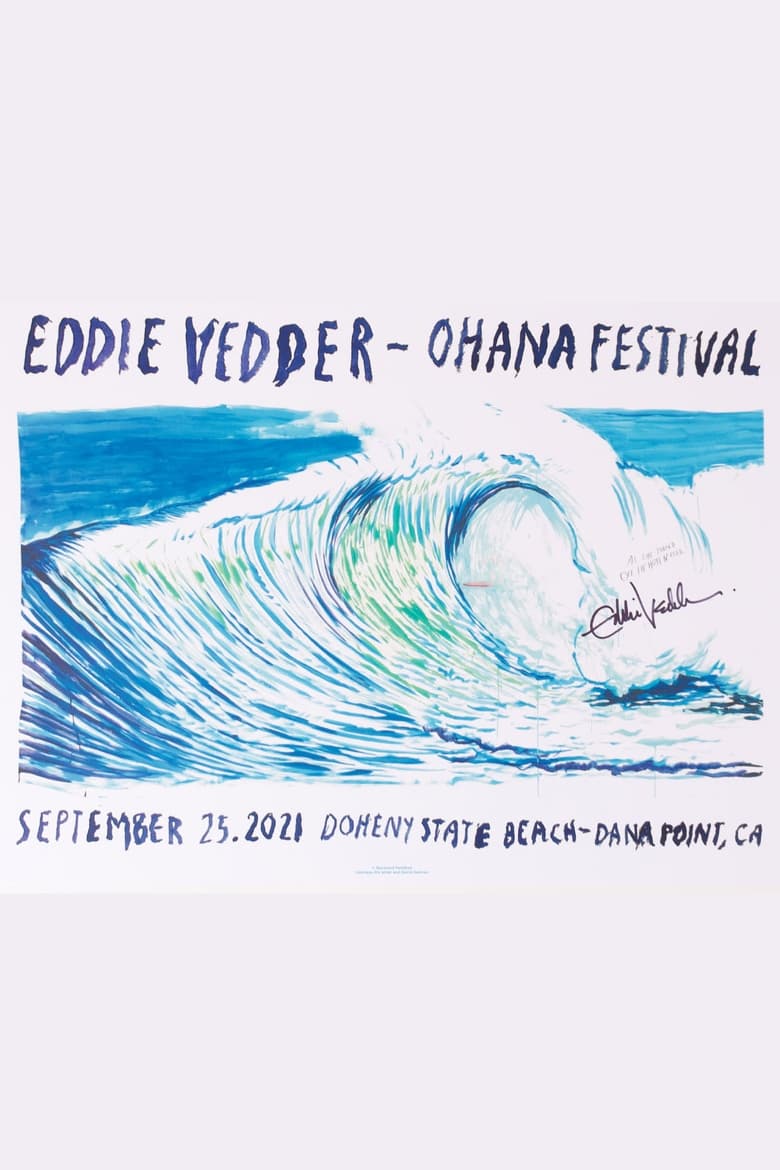 Poster of Eddie Vedder: Live at Ohana Festival 2021