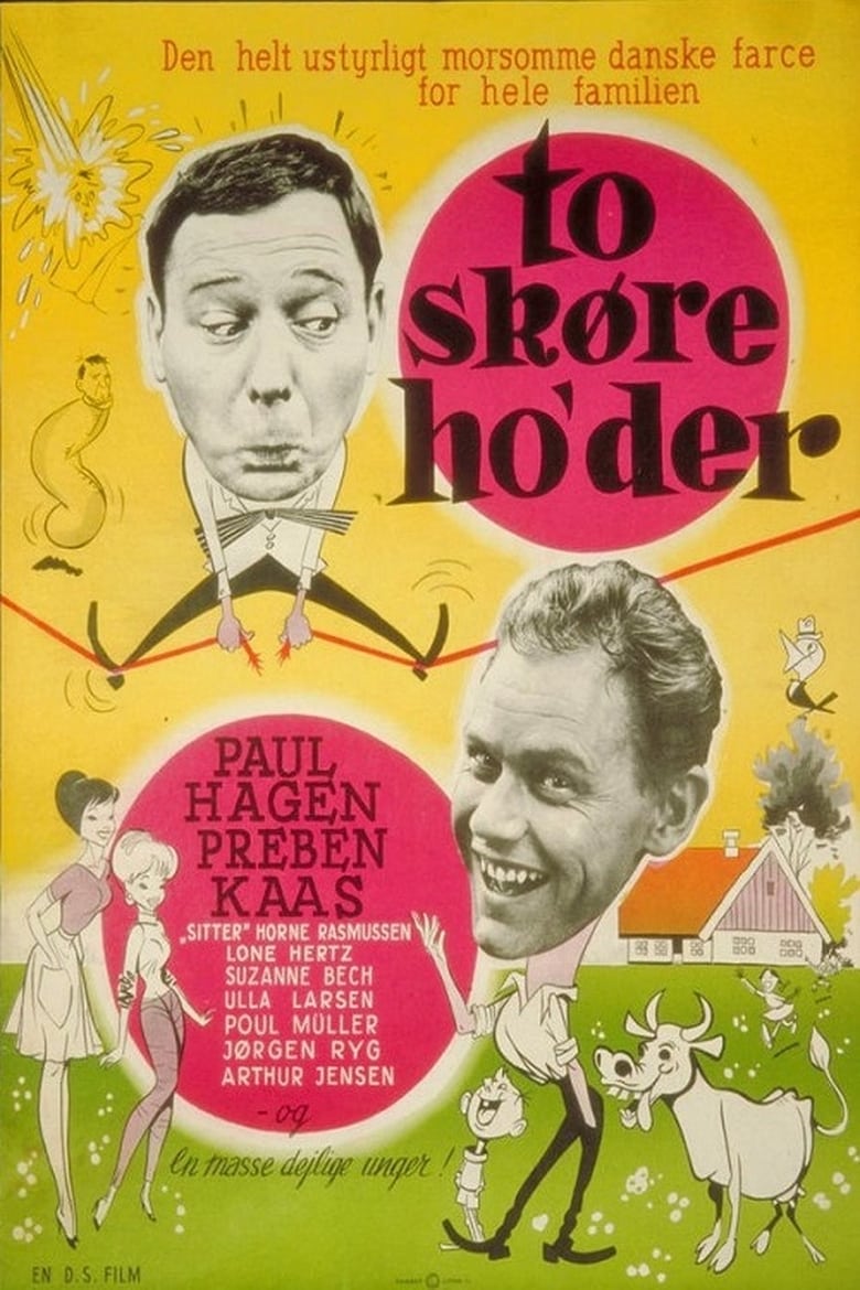 Poster of To skøre ho'der