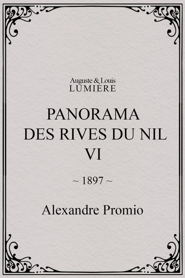 Poster of Panorama des rives du Nil, [VI]