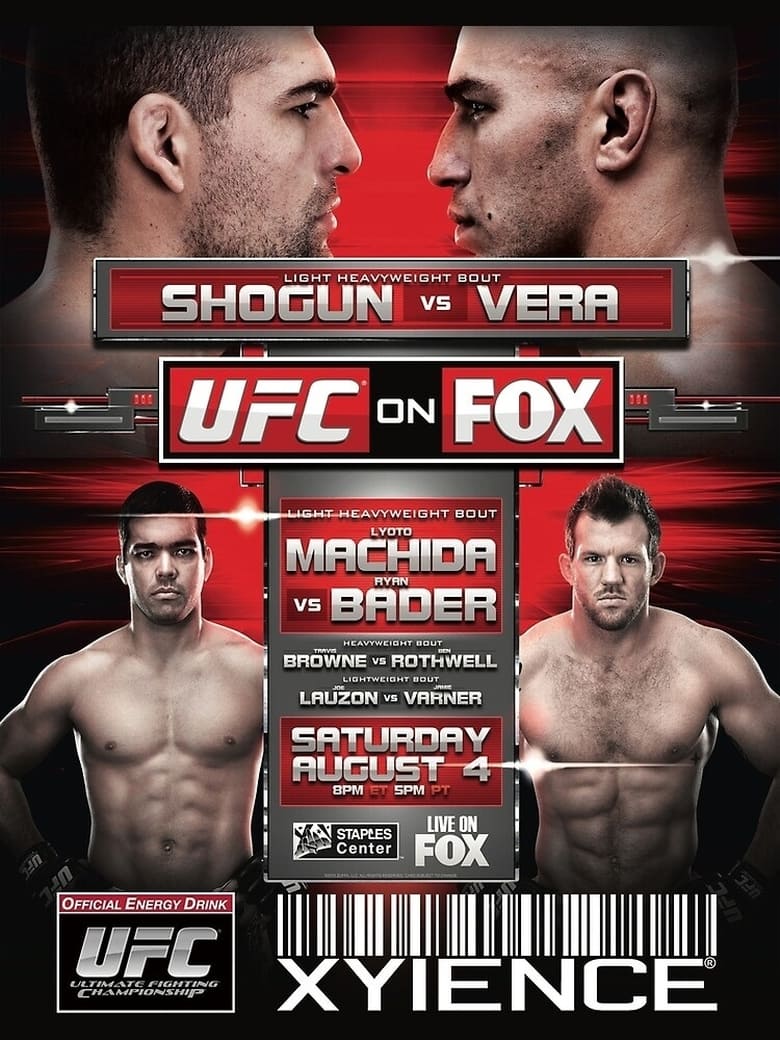 Poster of UFC on Fox 4: Shogun vs. Vera