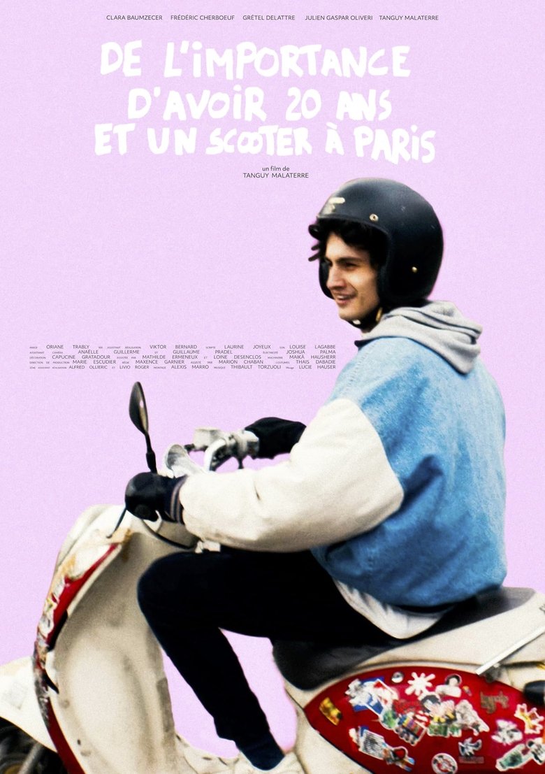 Poster of De l’importance d’avoir 20 ans et un scooter à Paris
