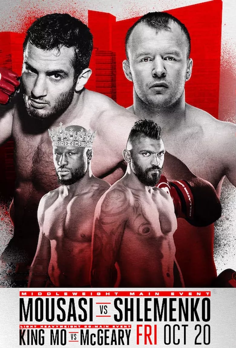 Poster of Bellator 185: Mousasi vs. Shlemenko