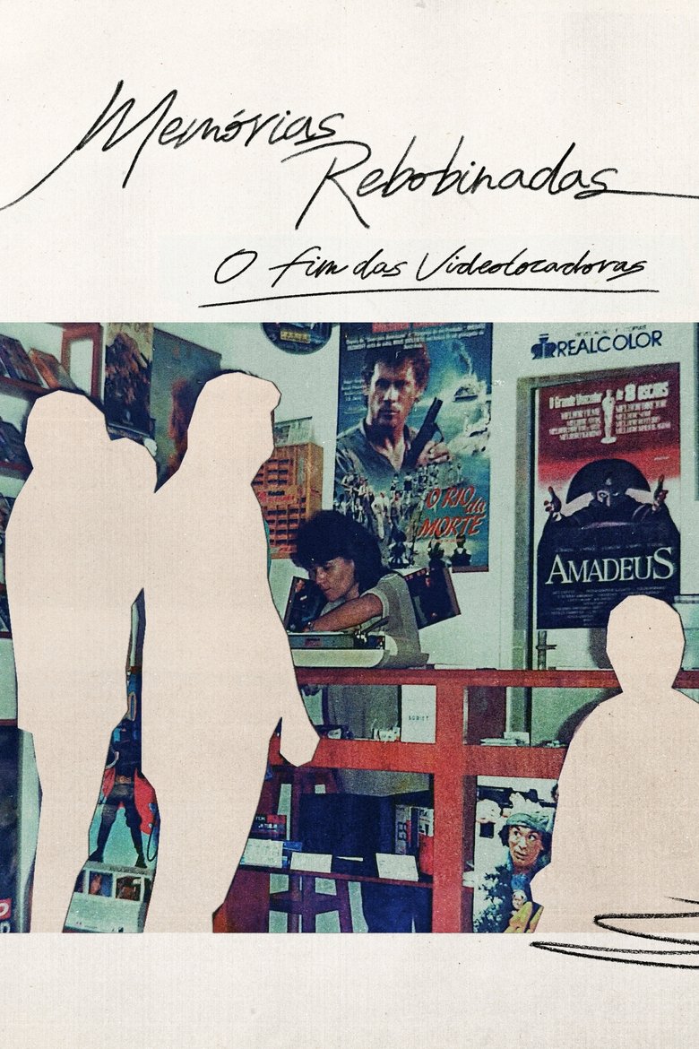 Poster of Rewound Memories – The Fall of DVD Rental Stores