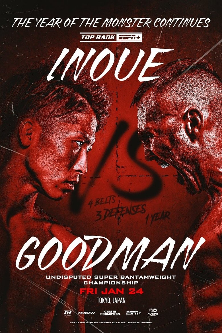 Poster of Naoya Inoue vs. Sam Goodman