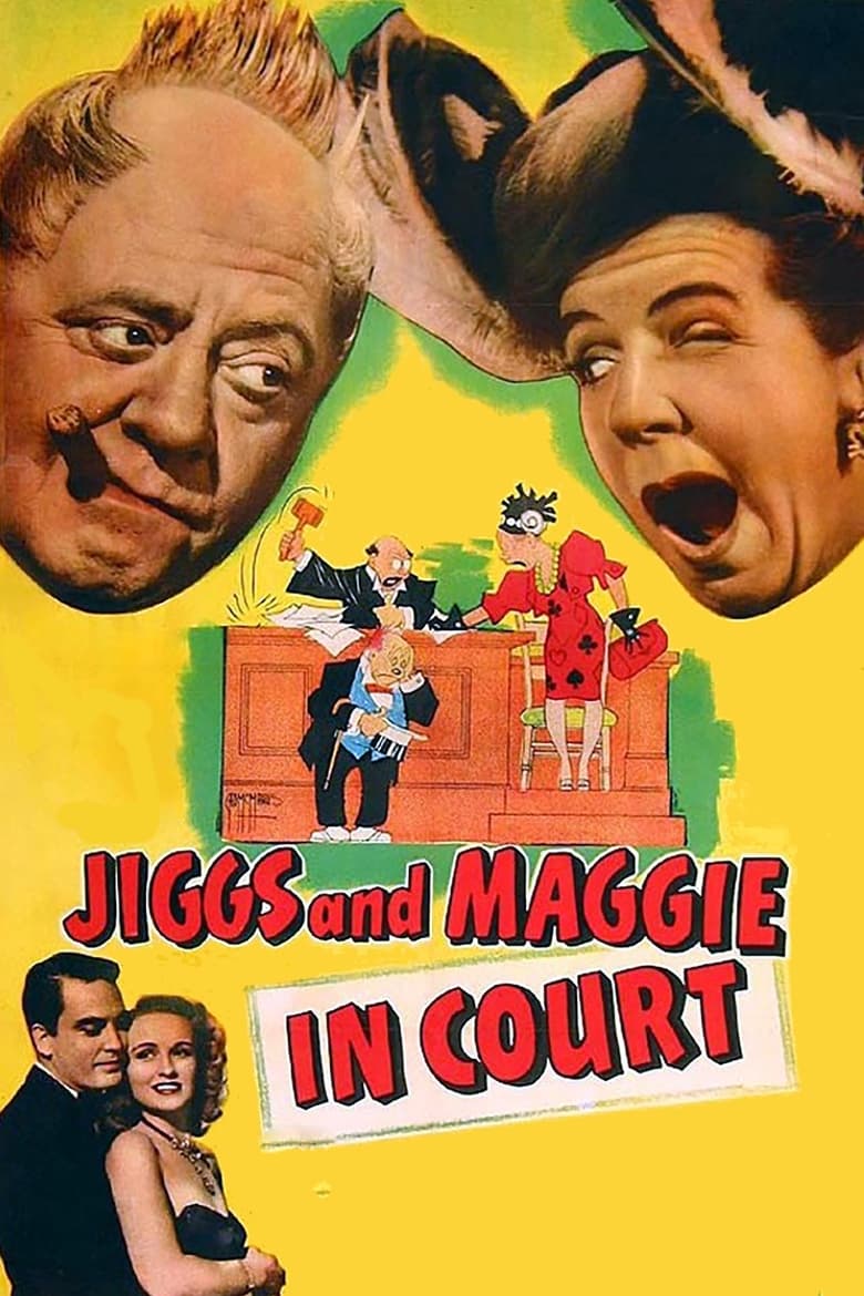 Poster of Jiggs and Maggie in Court