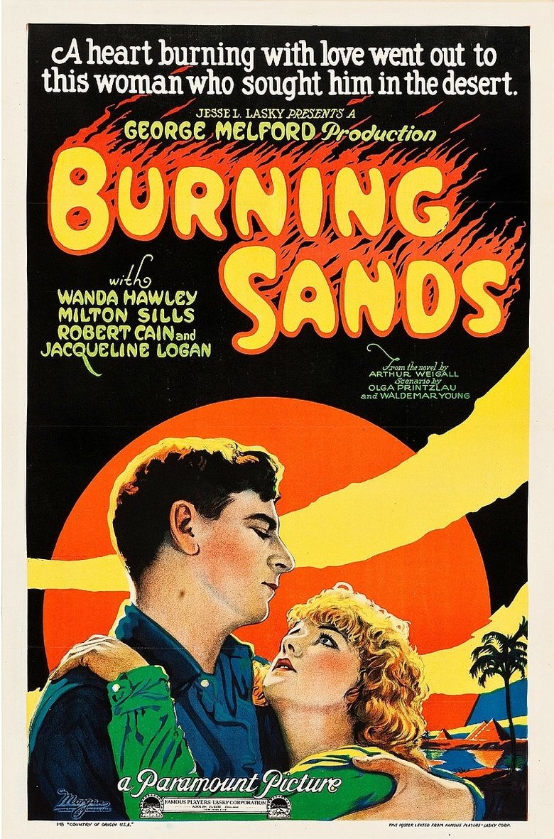 Poster of Burning Sands