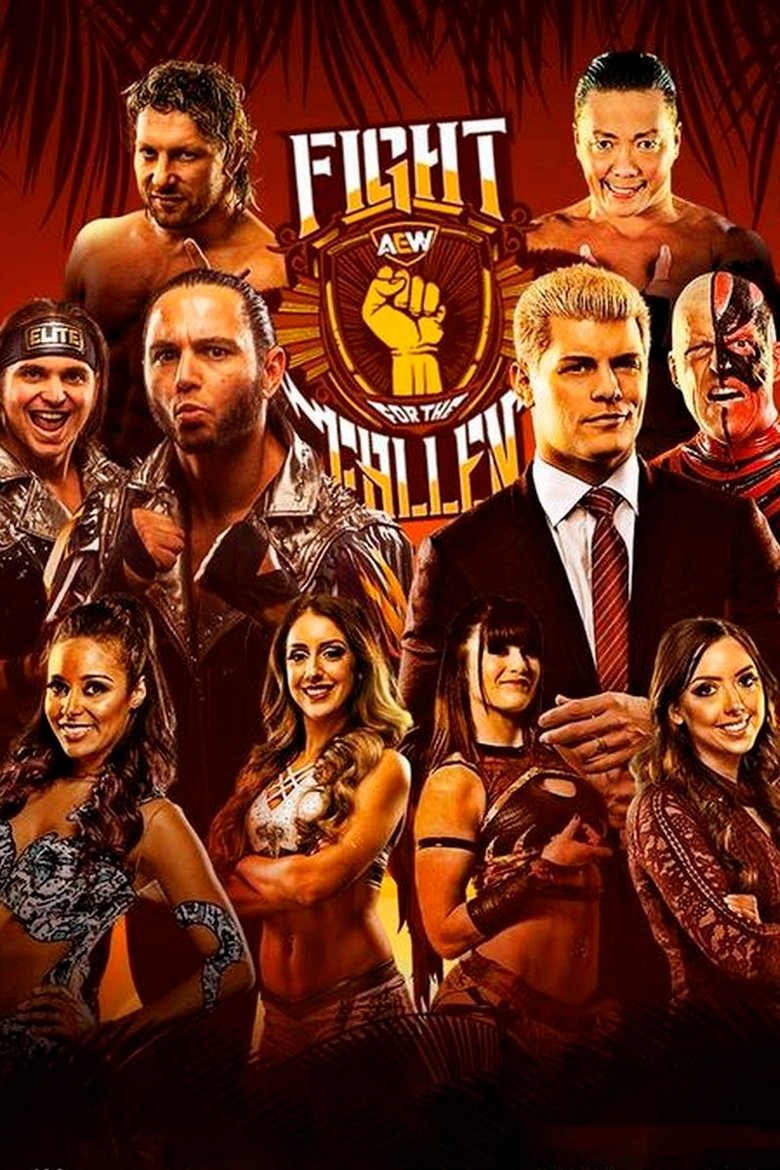 Poster of AEW Fight for the Fallen