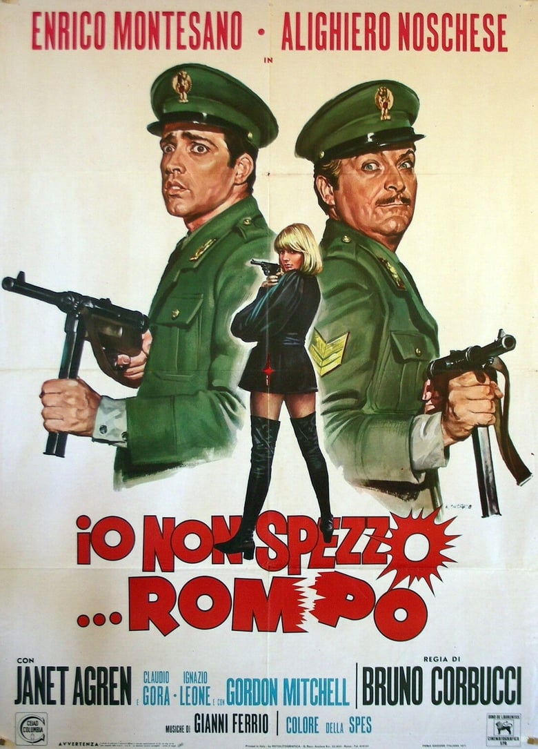 Poster of Io non spezzo... rompo