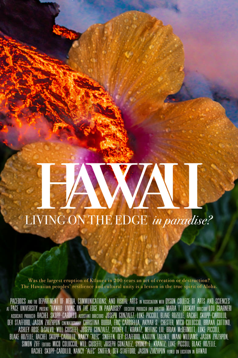 Poster of Hawaii: Living on the Edge in Paradise?