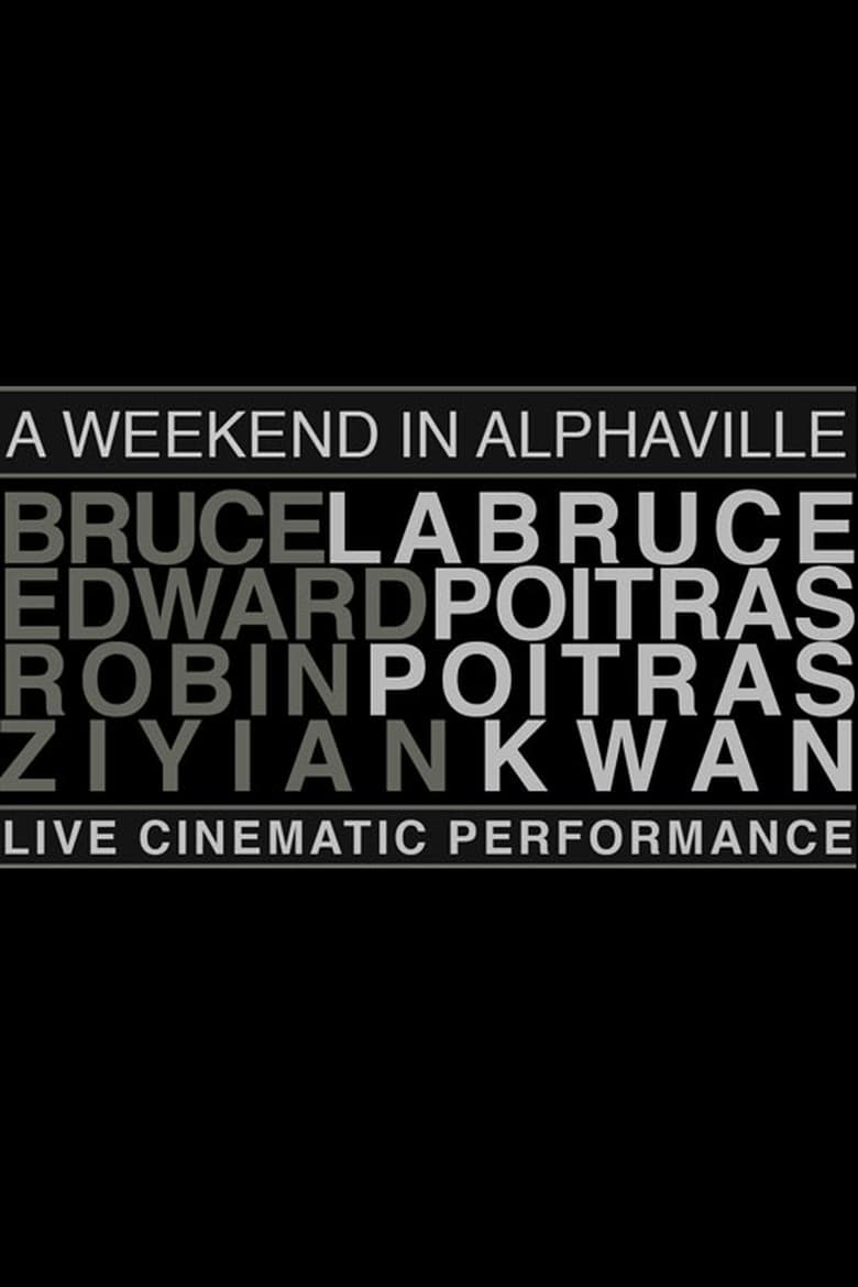 Poster of Weekend in Alphaville