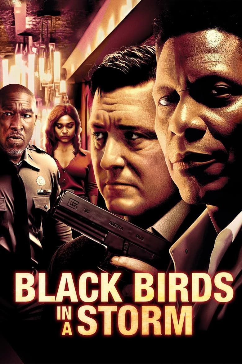 Poster of Black Birds in a Storm