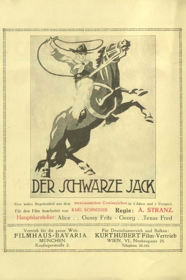 Poster of Der schwarze Jack