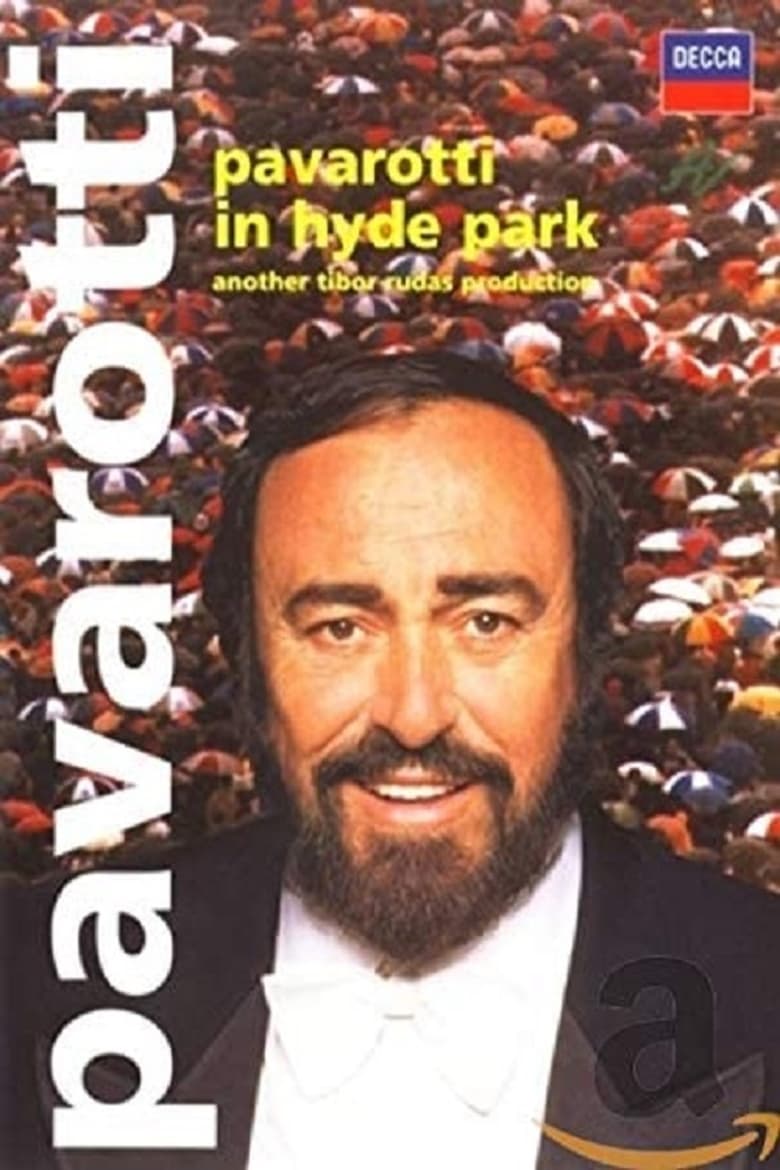 Poster of Pavarotti in Hyde Park