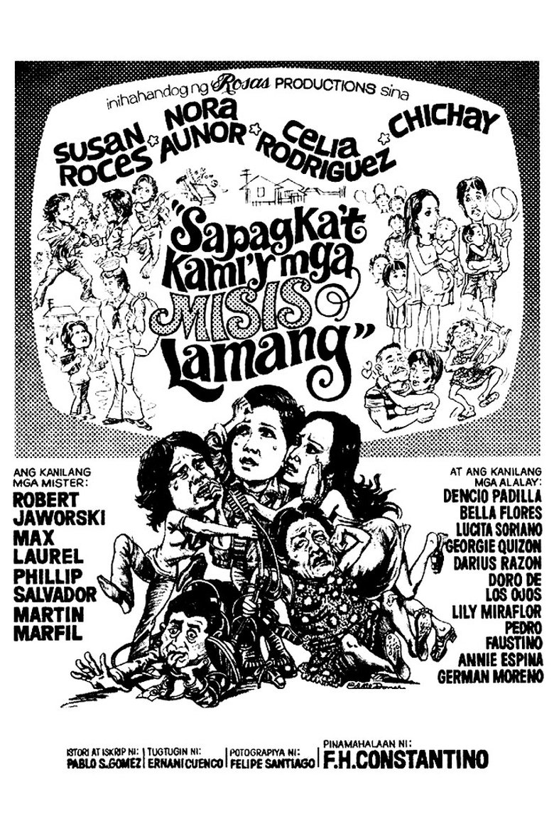 Poster of Sapagka't Kami'y mga Misis Lamang